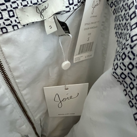 NWT Joie romper with front and back pockets. Bone structure in front. - Picture 3 of 11